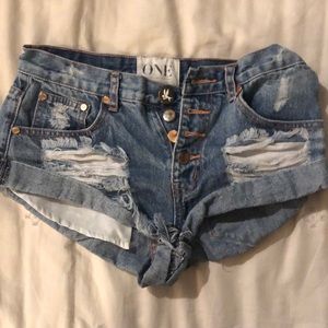 One Teaspoon Bandits shorts